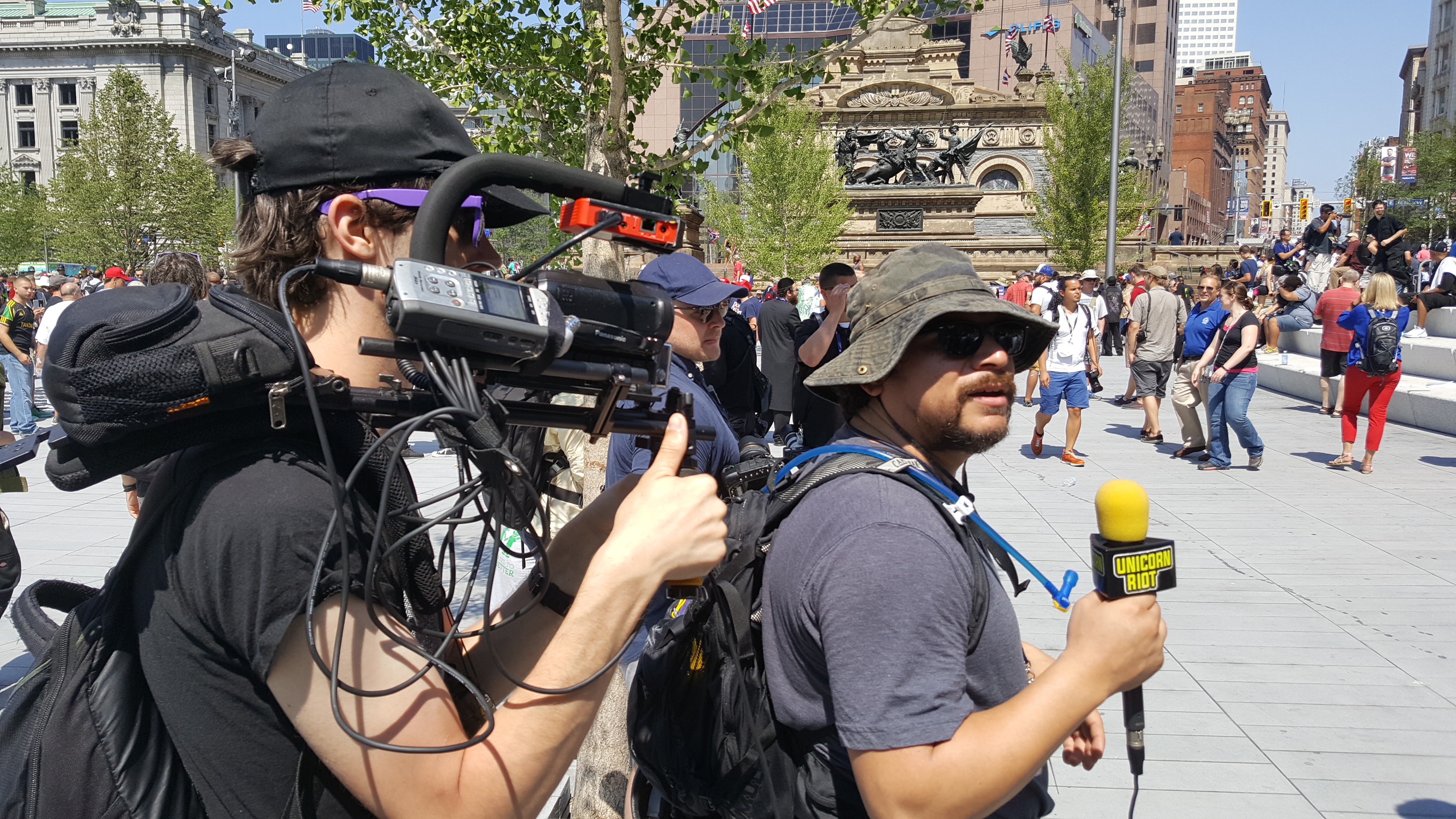 Livestreaming from the streets