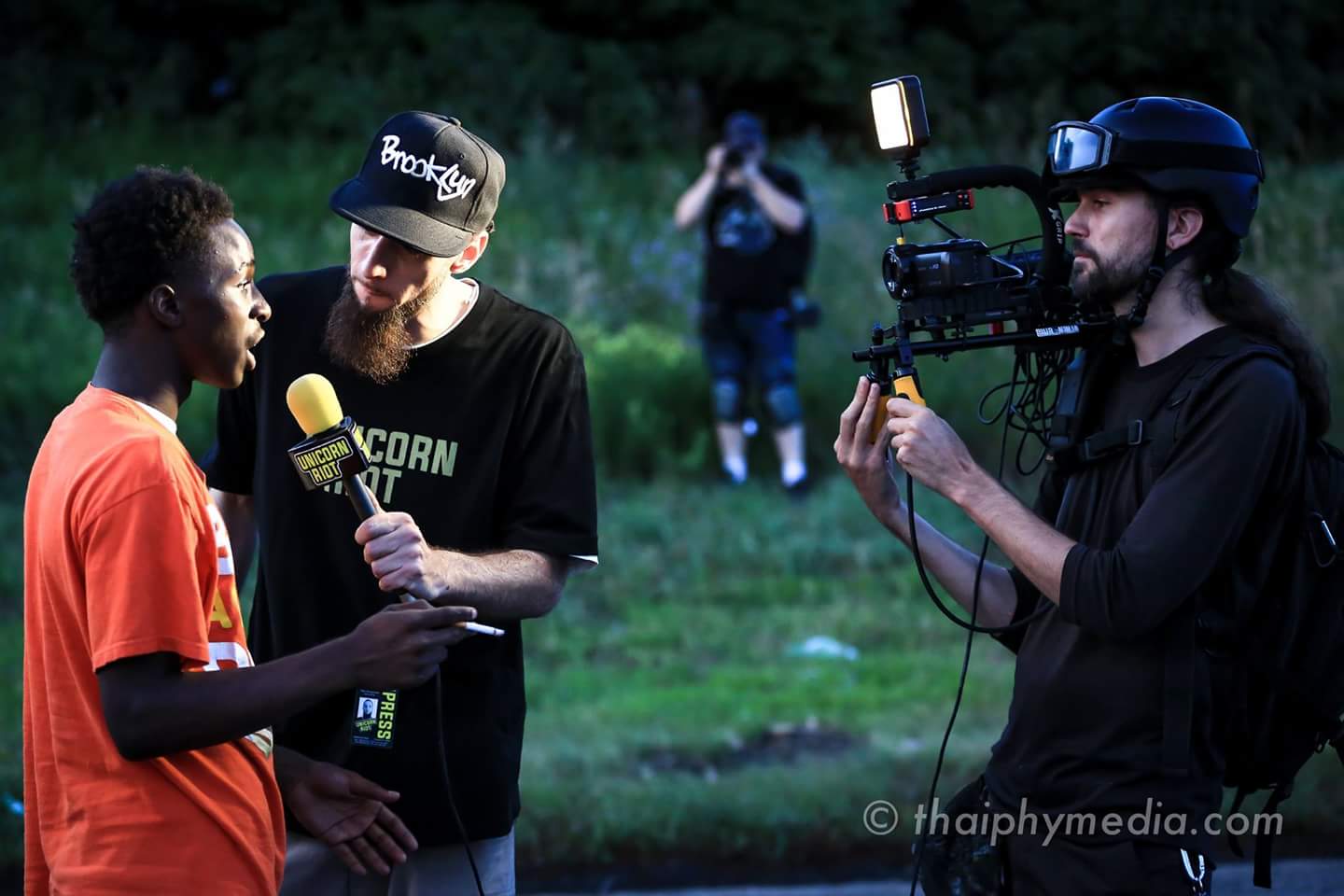 Livestreaming from the streets